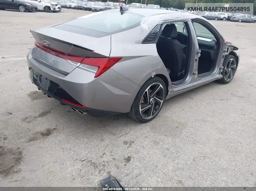 2023 HYUNDAI ELANTRA VIN KMHLR4AF7PU504895 — фото 4