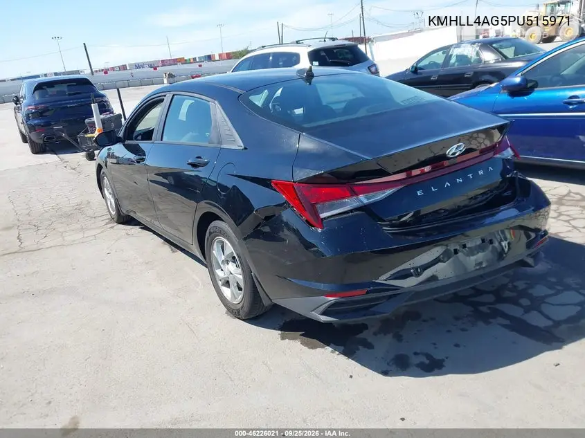 2023 HYUNDAI ELANTRA VIN KMHLL4AG5PU515971 — фото 3