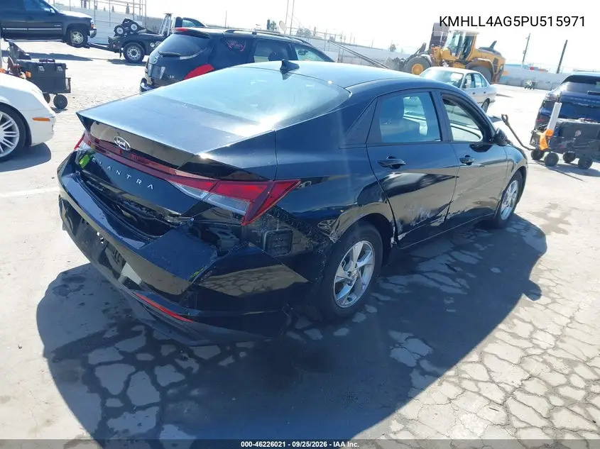 2023 HYUNDAI ELANTRA VIN KMHLL4AG5PU515971 — фото 4