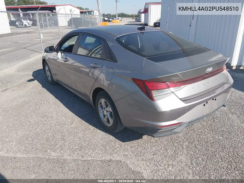 2023 HYUNDAI ELANTRA VIN KMHLL4AG2PU548510 — фото 3