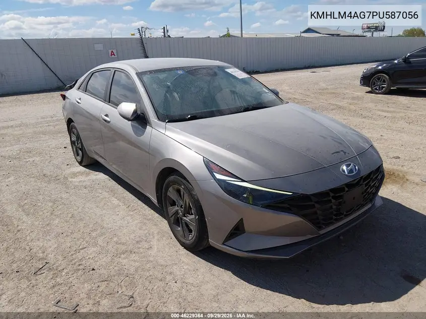 HYUNDAI ELANTRA 2023, VIN KMHLM4AG7PU587056