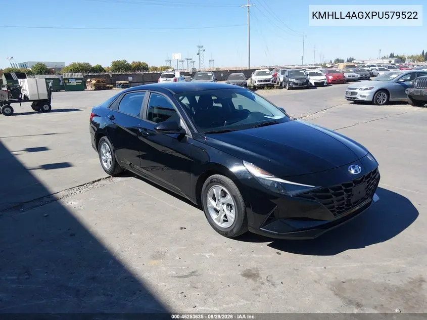 HYUNDAI ELANTRA 2023, VIN KMHLL4AGXPU579522
