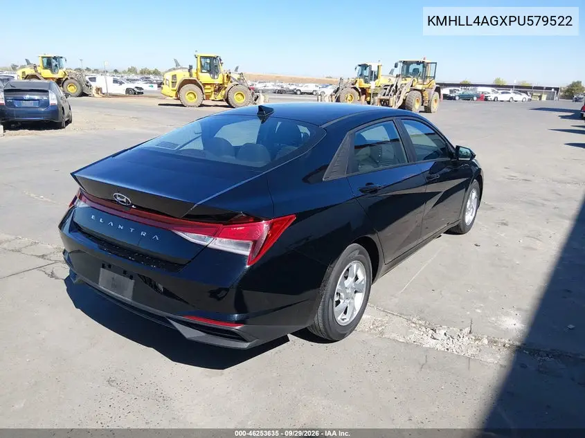 2023 HYUNDAI ELANTRA VIN KMHLL4AGXPU579522 — фото 4