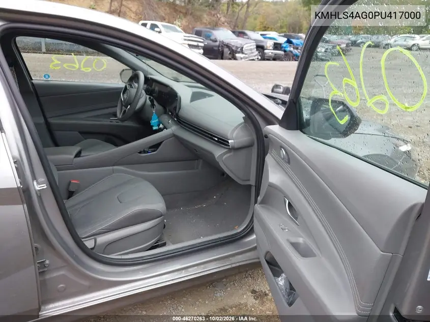 2023 HYUNDAI ELANTRA VIN KMHLS4AG0PU417000 — фото 5