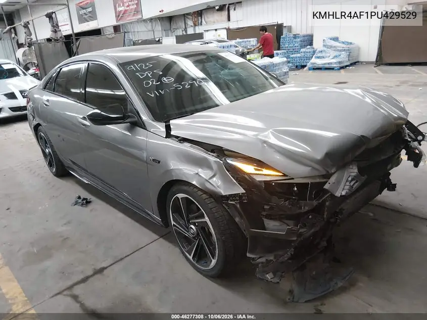 HYUNDAI ELANTRA 2023, VIN KMHLR4AF1PU429529
