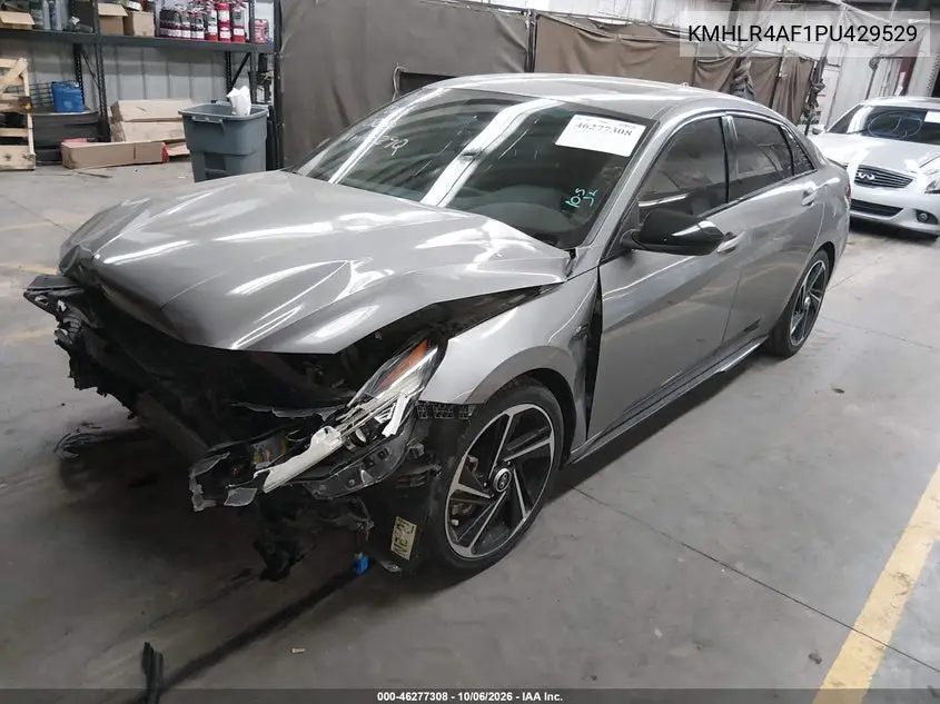 2023 HYUNDAI ELANTRA VIN KMHLR4AF1PU429529 — фото 2