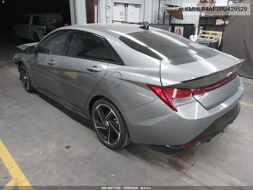 2023 HYUNDAI ELANTRA VIN KMHLR4AF1PU429529 — фото 3