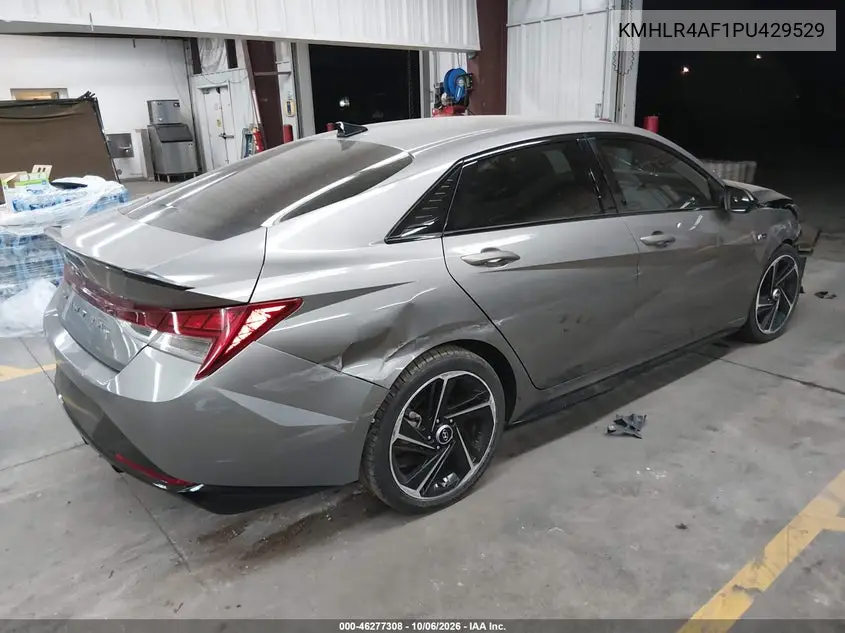 2023 HYUNDAI ELANTRA VIN KMHLR4AF1PU429529 — фото 4