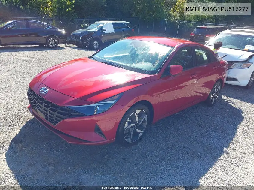 2023 HYUNDAI ELANTRA VIN KMHLS4AG1PU516277 — фото 2