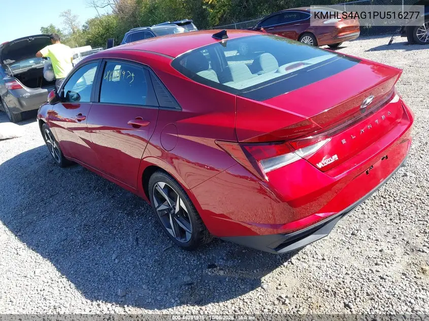 2023 HYUNDAI ELANTRA VIN KMHLS4AG1PU516277 — фото 3
