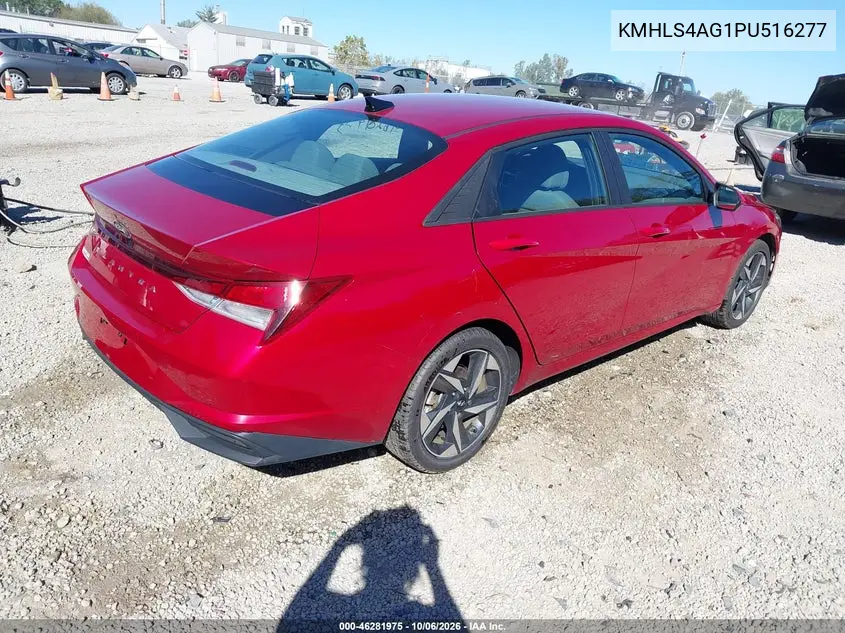 2023 HYUNDAI ELANTRA VIN KMHLS4AG1PU516277 — фото 4