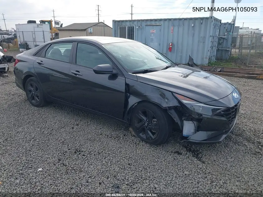 HYUNDAI ELANTRA 2023, VIN 5NPLM4AG6PH105093