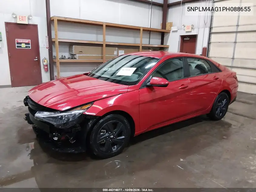 2023 HYUNDAI ELANTRA VIN 5NPLM4AG1PH088655 — фото 2