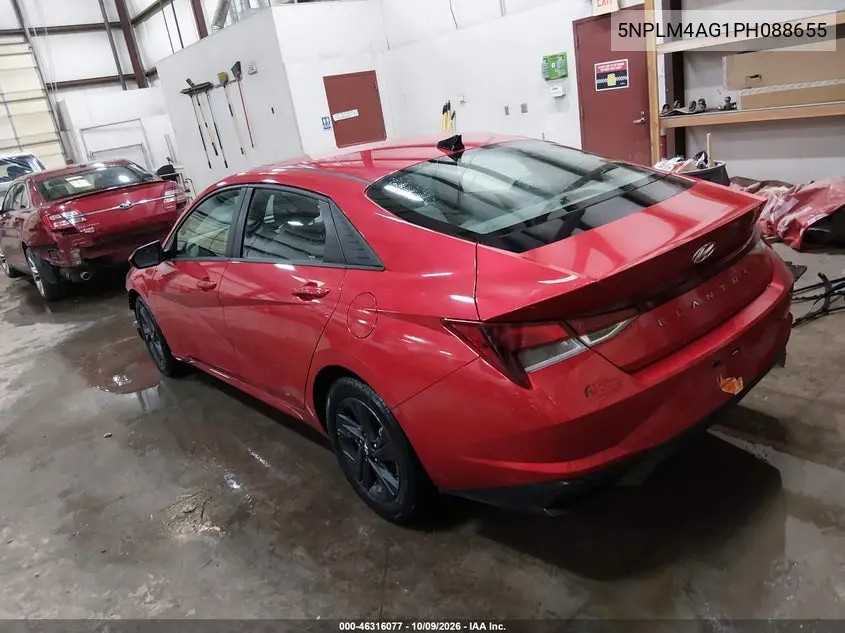 2023 HYUNDAI ELANTRA VIN 5NPLM4AG1PH088655 — фото 3
