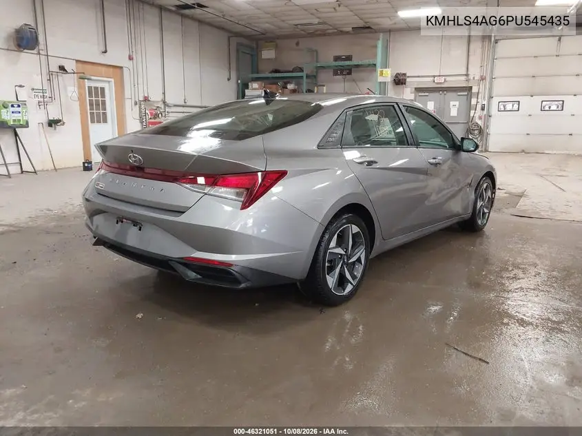 2023 HYUNDAI ELANTRA VIN KMHLS4AG6PU545435 — фото 4