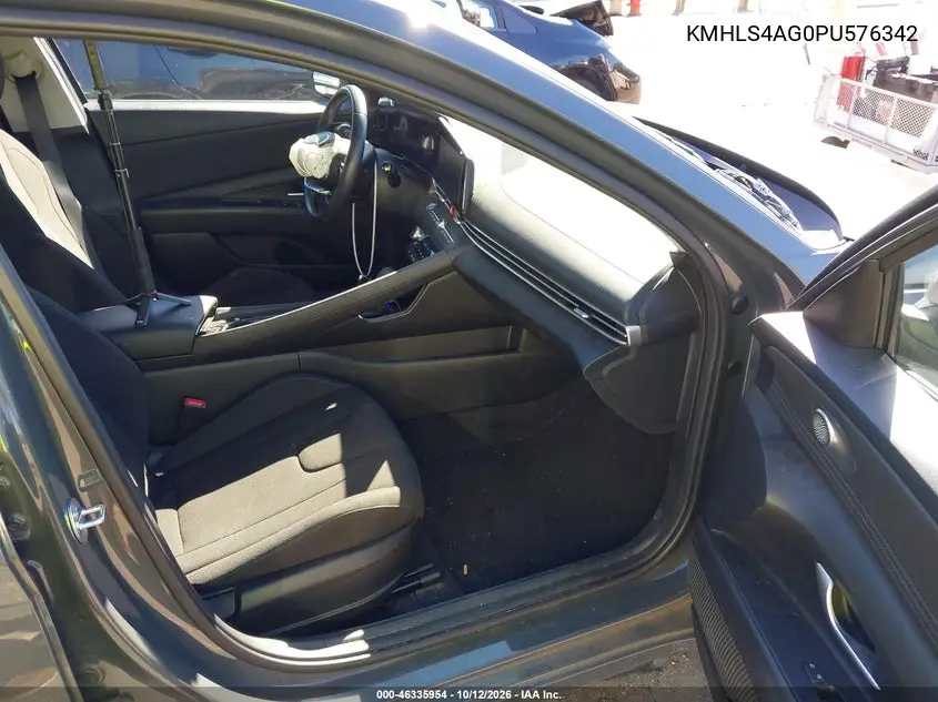 2023 HYUNDAI ELANTRA VIN KMHLS4AG0PU576342 — фото 5