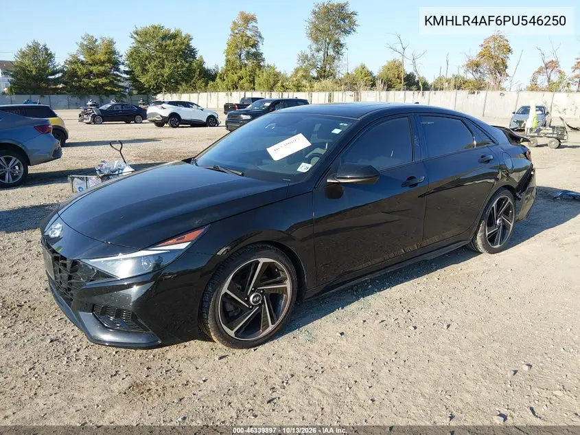 2023 HYUNDAI ELANTRA VIN KMHLR4AF6PU546250 — фото 2