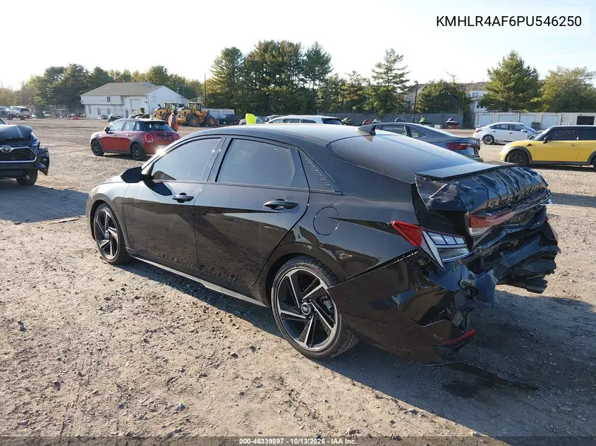 2023 HYUNDAI ELANTRA VIN KMHLR4AF6PU546250 — фото 3