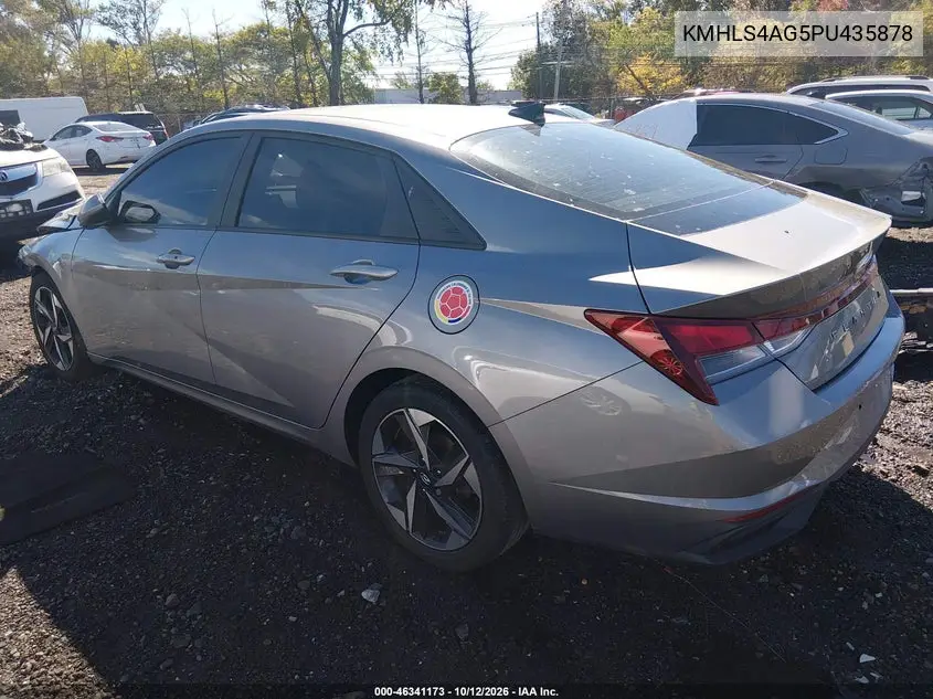 2023 HYUNDAI ELANTRA VIN KMHLS4AG5PU435878 — фото 3