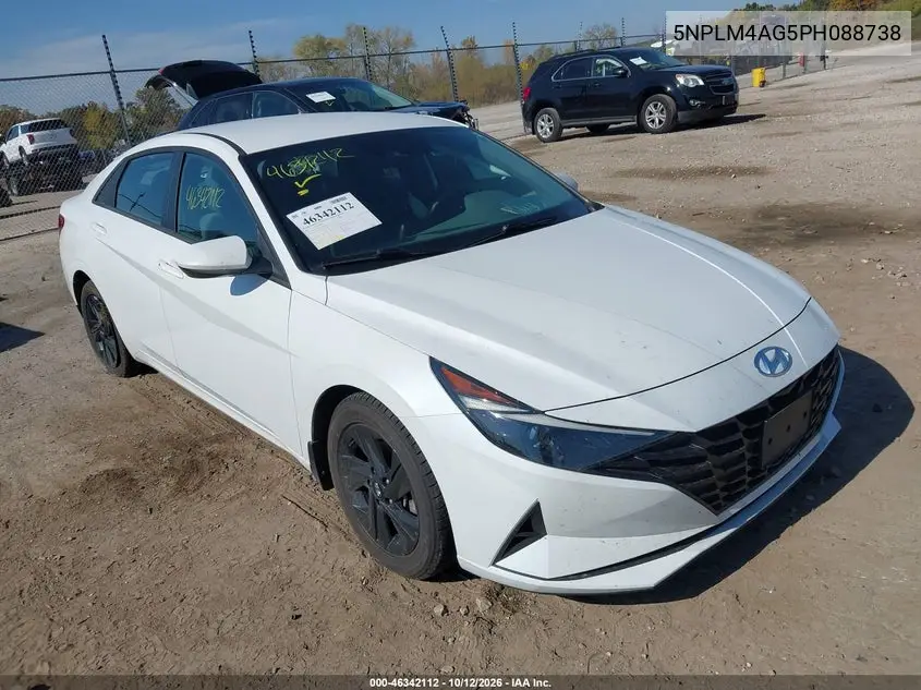HYUNDAI ELANTRA 2023, VIN 5NPLM4AG5PH088738
