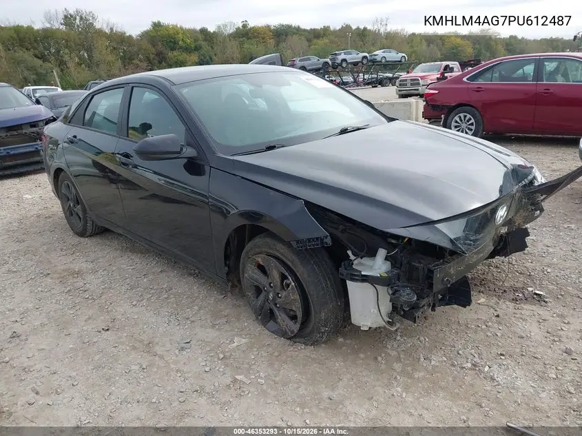 HYUNDAI ELANTRA 2023, VIN KMHLM4AG7PU612487
