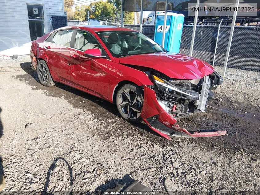 HYUNDAI ELANTRA 2023, VIN KMHLN4AJ9PU052125