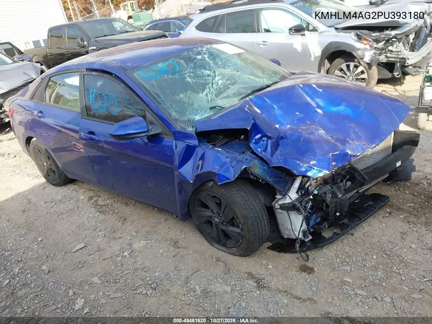 HYUNDAI ELANTRA 2023, VIN KMHLM4AG2PU393180