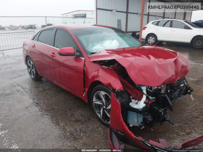 HYUNDAI ELANTRA 2023, VIN KMHLP4AGXPU399445