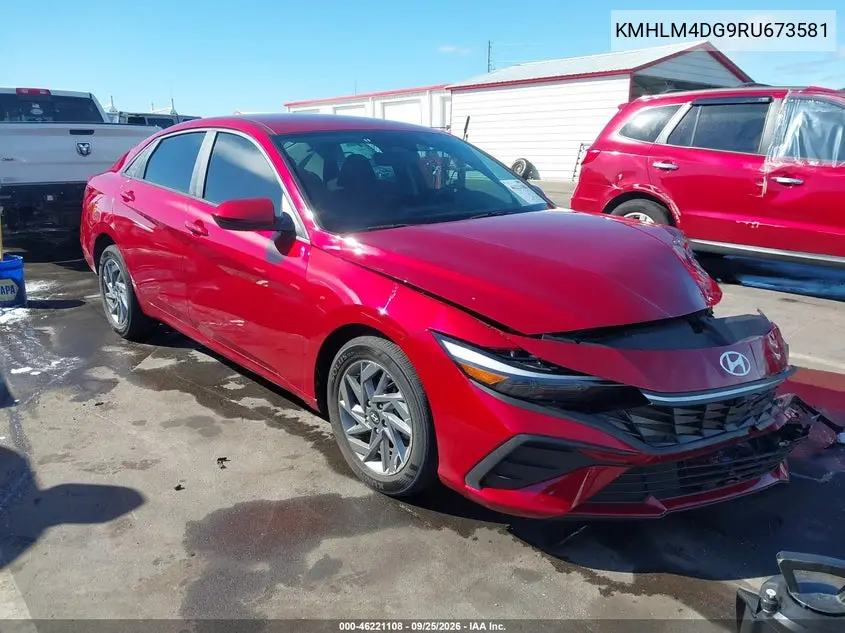HYUNDAI ELANTRA 2024, VIN KMHLM4DG9RU673581