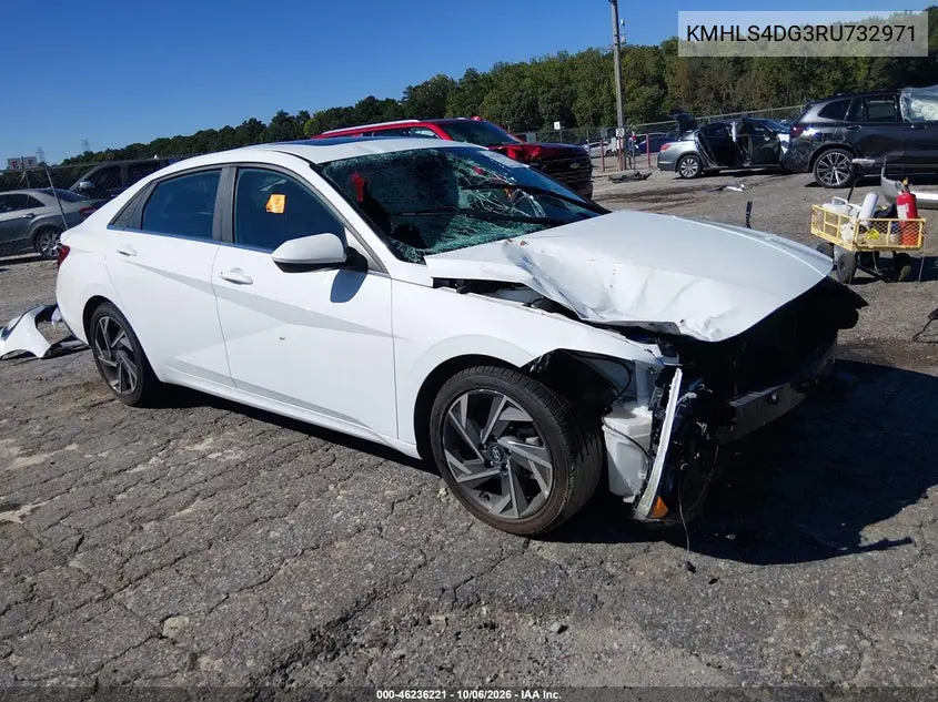 HYUNDAI ELANTRA 2024, VIN KMHLS4DG3RU732971