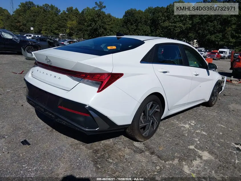 2024 HYUNDAI ELANTRA VIN KMHLS4DG3RU732971 — фото 4