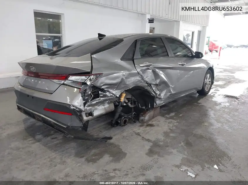 2024 HYUNDAI ELANTRA VIN KMHLL4DG8RU653602 — фото 4