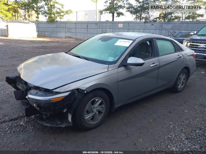 2024 HYUNDAI ELANTRA VIN KMHLL4DG8RU783976 — фото 2