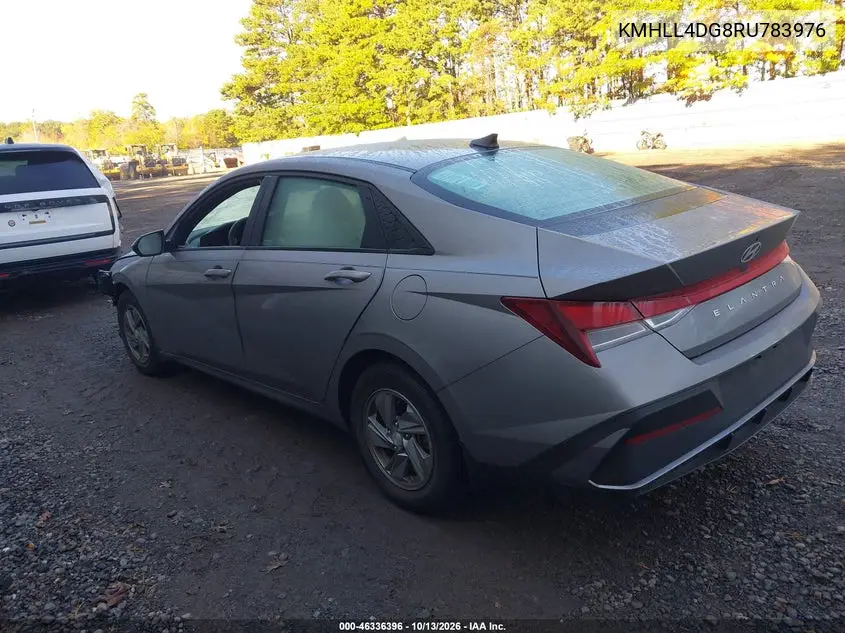 2024 HYUNDAI ELANTRA VIN KMHLL4DG8RU783976 — фото 3