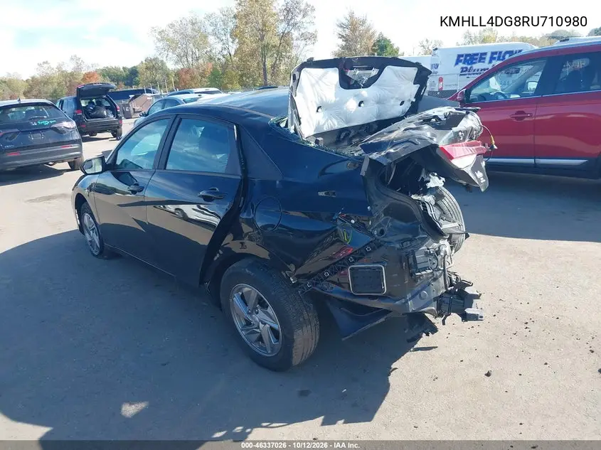2024 HYUNDAI ELANTRA VIN KMHLL4DG8RU710980 — фото 3
