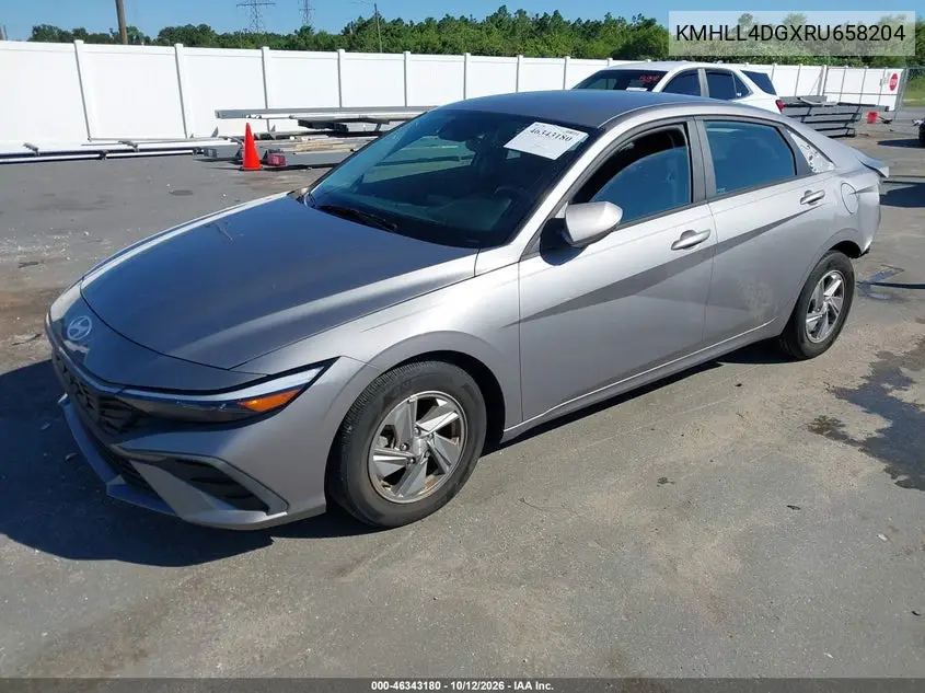 2024 HYUNDAI ELANTRA VIN KMHLL4DGXRU658204 — фото 2
