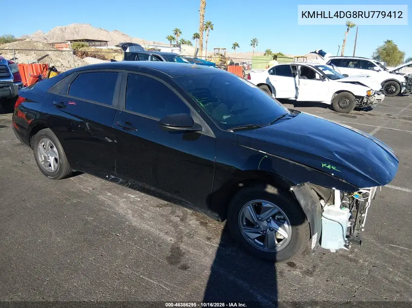 HYUNDAI ELANTRA 2024, VIN KMHLL4DG8RU779412