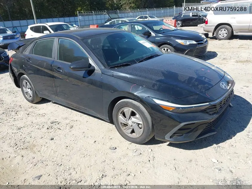 HYUNDAI ELANTRA 2024, VIN KMHLL4DGXRU759288