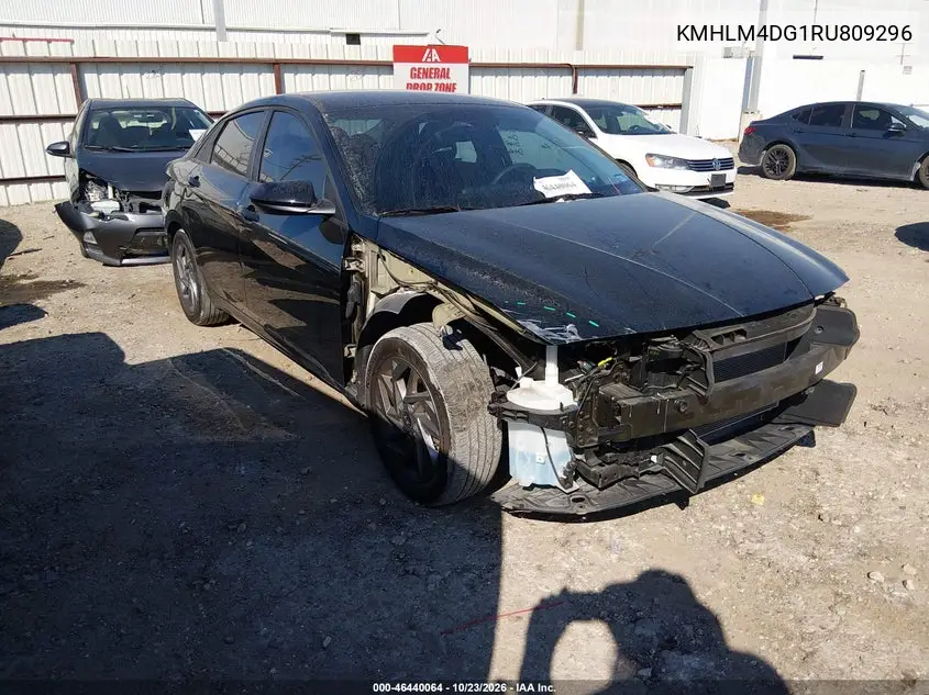 HYUNDAI ELANTRA 2024, VIN KMHLM4DG1RU809296