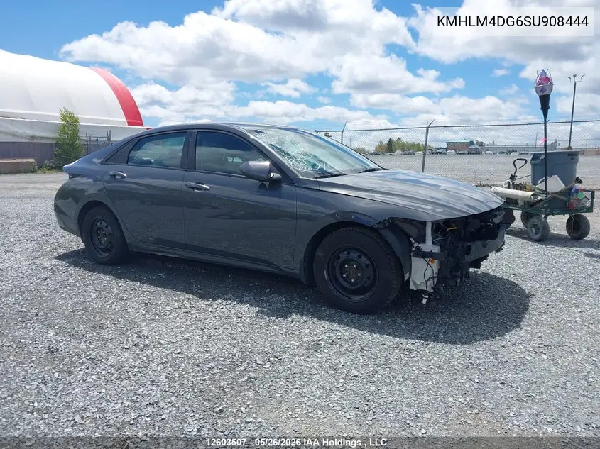 HYUNDAI ELANTRA 2025, VIN KMHLM4DG6SU908444