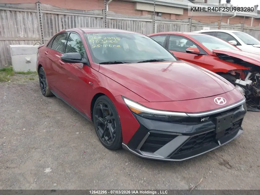 HYUNDAI ELANTRA 2025, VIN KMHLR4DF2SU983280