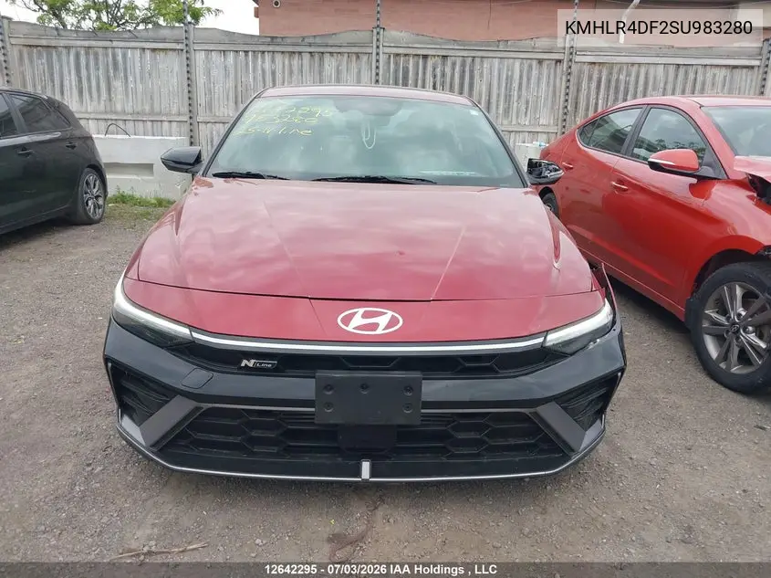 2025 HYUNDAI ELANTRA VIN KMHLR4DF2SU983280 — фото 12