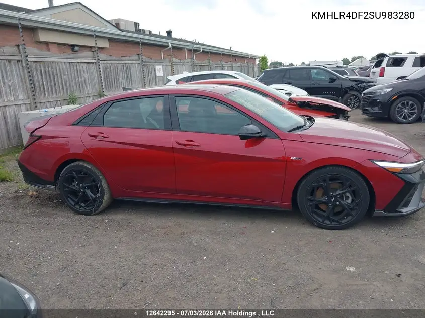 2025 HYUNDAI ELANTRA VIN KMHLR4DF2SU983280 — фото 13