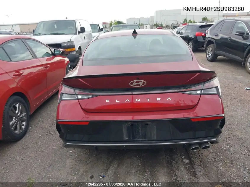 2025 HYUNDAI ELANTRA VIN KMHLR4DF2SU983280 — фото 16