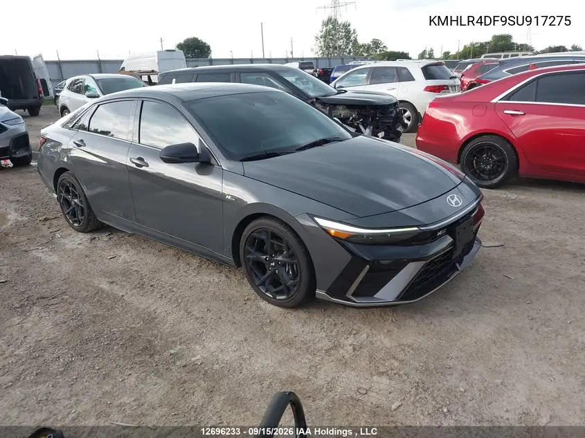 HYUNDAI ELANTRA 2025, VIN KMHLR4DF9SU917275