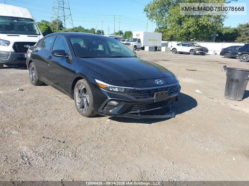 HYUNDAI ELANTRA 2025, VIN KMHLM4DG7SU078668