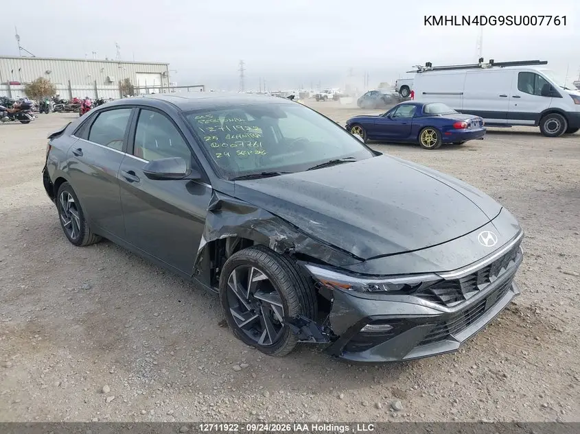 HYUNDAI ELANTRA 2025, VIN KMHLN4DG9SU007761