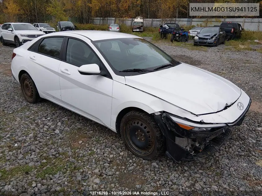 HYUNDAI ELANTRA 2025, VIN KMHLM4DG1SU941125