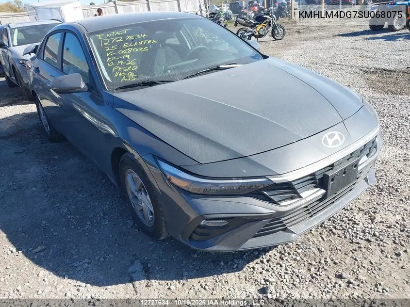 HYUNDAI ELANTRA 2025, VIN KMHLM4DG7SU068075