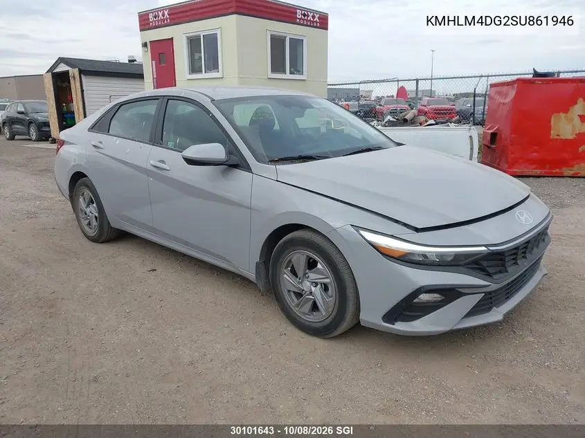 HYUNDAI ELANTRA 2025, VIN KMHLM4DG2SU861946